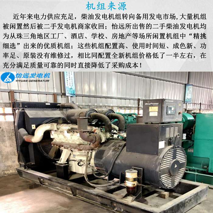 400kw大宇二手發(fā)電機